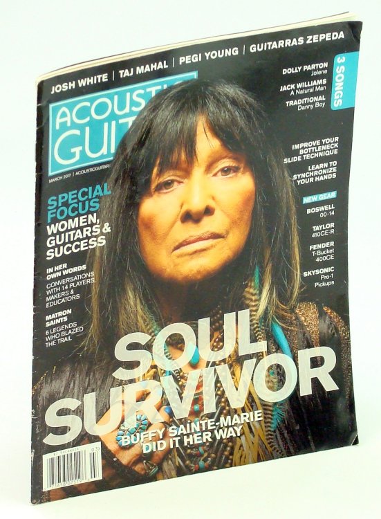 Image for Acoustic Guitar Magazine March 2017 - Buffy Sainte-Marie / Women, Guitars & Success Acoustic Guitar Magazine March 2017 - Buffy Sainte-Marie / Women, Guitars & Success