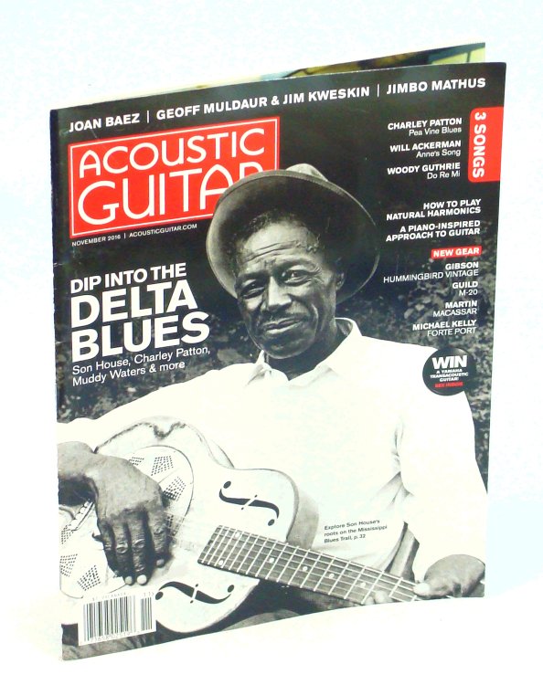 Image for Acoustic Guitar Magazine November 2016 - Dip Into the Delta Blues Acoustic Guitar Magazine November 2016 - Dip Into the Delta Blues