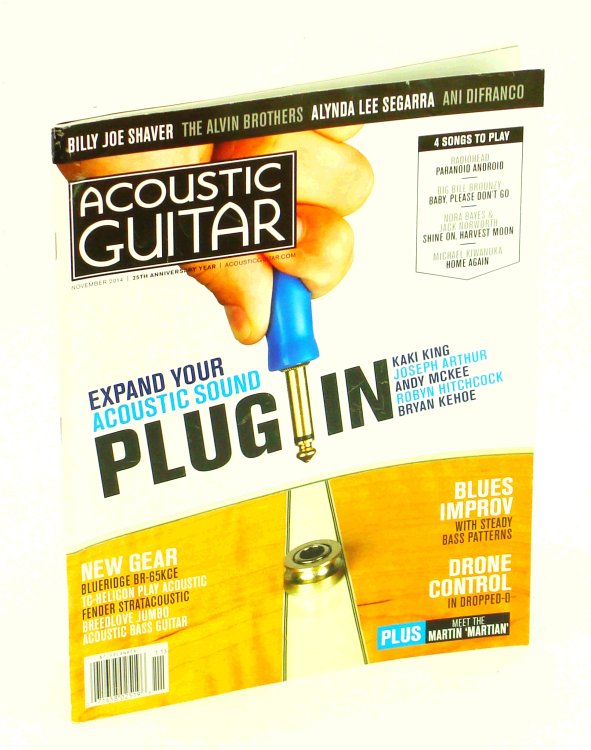 Image for Acoustic Guitar Magazine November 2014 - Plugging In to Expand Your Acoustic Sound Acoustic Guitar Magazine November 2014 - Plugging In to Expand Your Acoustic Sound