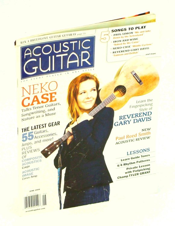 Image for Acoustic Guitar Magazine June 2009 - Neko Case Acoustic Guitar Magazine June 2009 - Neko Case