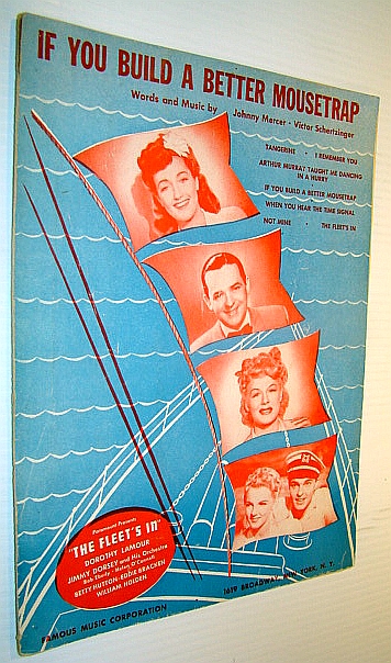 Image for If You Build a Better Moustrap: Sheet Music for Piano and Voice with Ukulele Chords If You Build a Better Moustrap: Sheet Music for Piano and Voice with Ukulele Chords