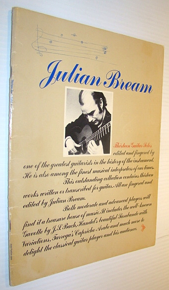 Image for Thirteen Guitar Solos Edited and Fingered By Julian Bream Thirteen Guitar Solos Edited and Fingered By Julian Bream