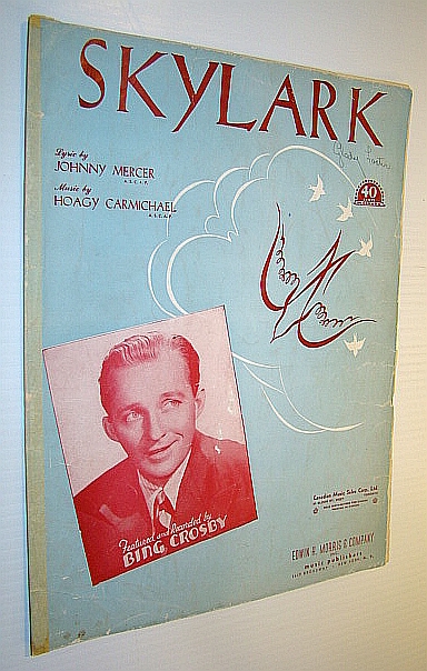 Skylark - Sheet Music for Piano and Voice with Guitar Chords