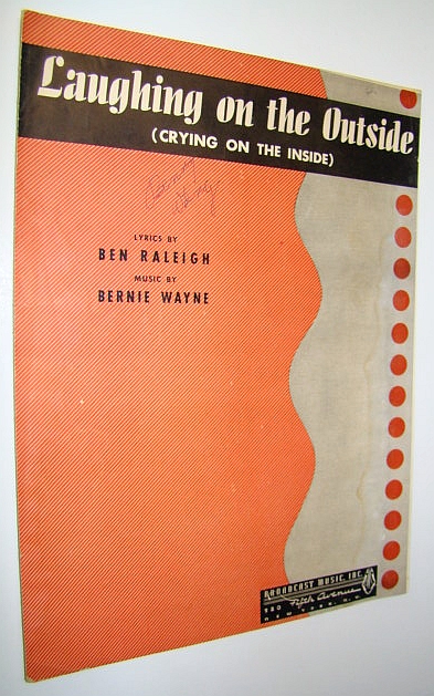 Laughing on the Outside (Crying on the Inside): Sheet Music for Piano and Voice