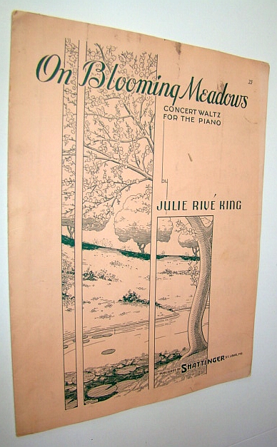 On Blooming Meadows - Concert Waltz for the Piano: Sheet Music