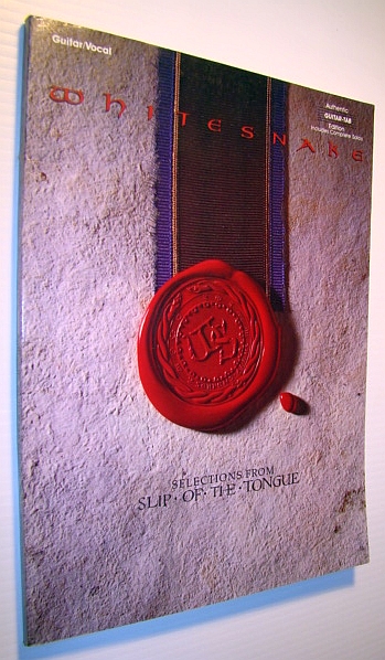 Image for Whitesnake - Selections from Slip of the Tongue: Guitar/Vocal, Authentic Guitar-Tab Edition, Includes Compoete Solos Whitesnake - Selections from Slip of the Tongue: Guitar/Vocal, Authentic Guitar-Tab Edition, Includes Compoete Solos