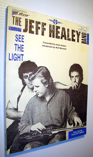 Image for The Jeff Healey Band - See the Light: Authorized Guitar Tablature - with Full Color Fold-out The Jeff Healey Band - See the Light: Authorized Guitar Tablature - with Full Color Fold-out
