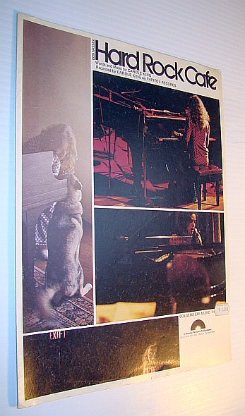 Hard Rock Cafe - Sheet Music for Voice and Piano with Guitar Chords (0091HSMX)