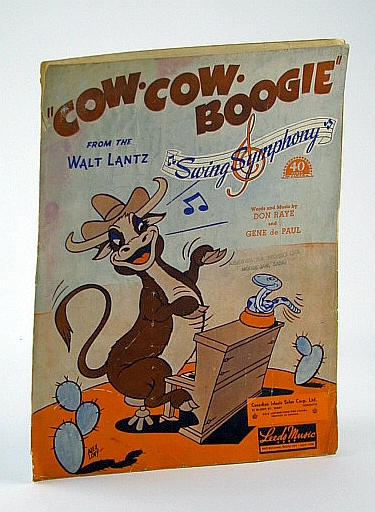 Image for Cow-Cowboogie - Sheet Music for Piano and Voice with Guitar Chords (from the Walt Lantz Swing Symphony) Cow-Cowboogie - Sheet Music for Piano and Voice with Guitar Chords (from the Walt Lantz Swing Symphony)