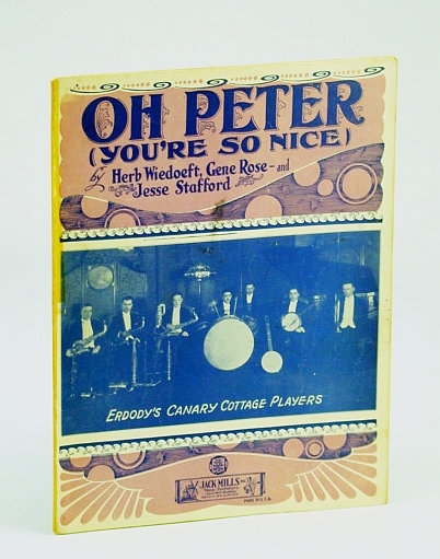 Oh Peter (You're So Nice) - Sheet Music for Piano and Voice
