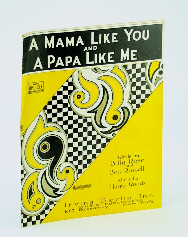 A Mama Like You and a Papa Like Me - Sheet Music for Voice and Piano with Ukulele Chords