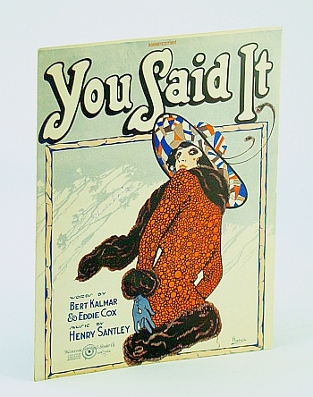 Image for You Said It: Sheet Music for Piano and Voice You Said It: Sheet Music for Piano and Voice