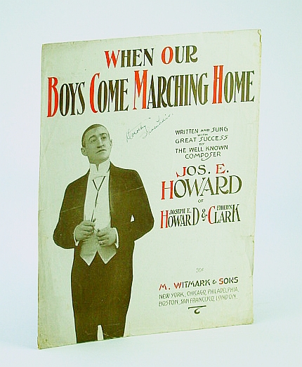 When Our Boys Come Marching Home: Sheet Music for Voice and Piano