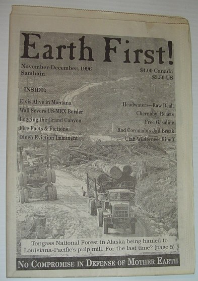Earth First! - The Radical Environmental Journal: November 1, 1996