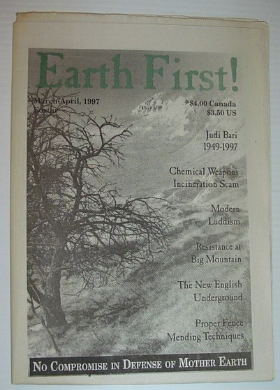 Earth First! - The Radical Environmental Journal: March 20, 1997