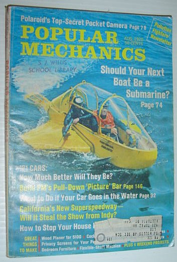 Popular Mechanics, August 1970 - Polaroid's Pocket Camera