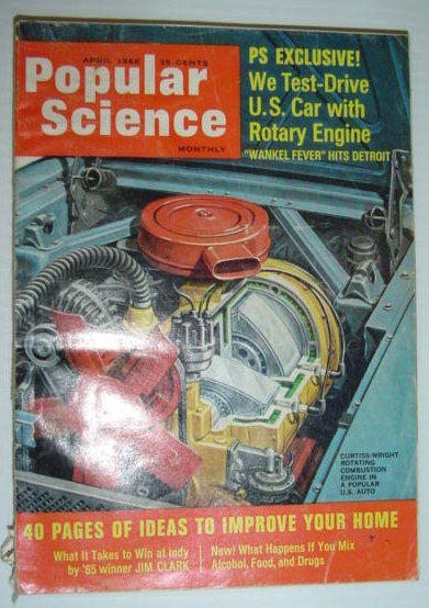 Popular Science Magazine, April (Apr.) 1966