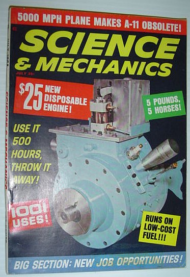 Science and Mechanics Magazine, July 1964