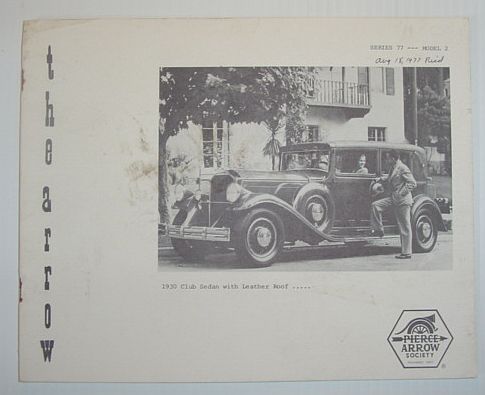 The Arrow: Series 77, Model 2