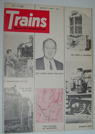 Trains - The Magazine of Railroading: August 1966