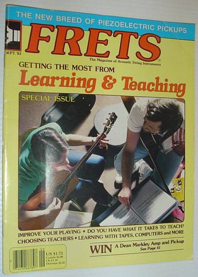 Frets - The Magazine of Acoustic String Instruments: September 1983 *Special Learning and Teaching Issue*