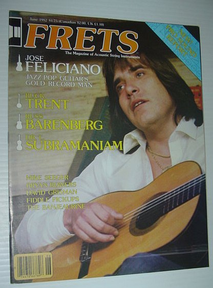 Frets Magazine, June 1982 *JOSE FELICIANO FEATURE*