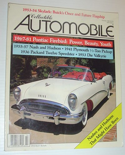 Collectible Automobile Magazine, October 1989