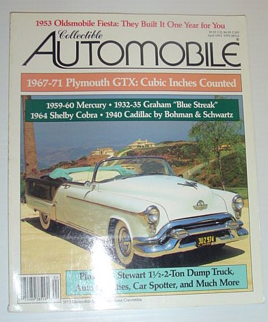 Collectible Automobile Magazine, April 1993