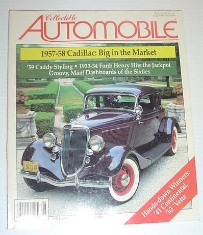 Collectible Automobile Magazine, August 1997