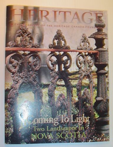 Heritage, Summer 2002: The Magazine of the Heritage Canada Foundation - Acadian Architecture in Port-Royal