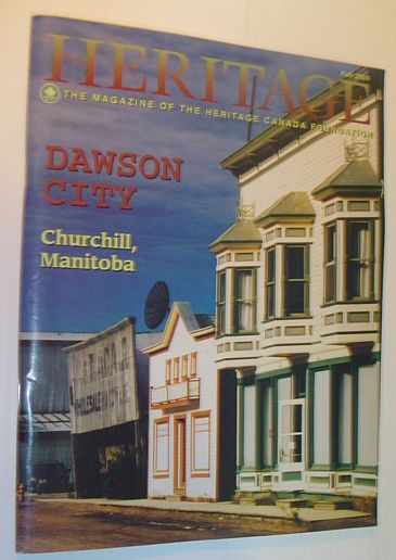 Heritage, Fall 2000: The Magazine of the Heritage Canada Foundation