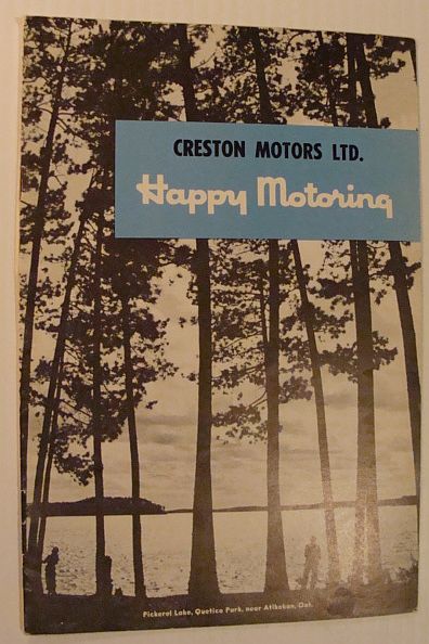 Happy Motoring: A Publication of Esso/Imperial Oil, Volume 16, Number 1, 1955 - New Roads to Atikokan and Steeprock Mine