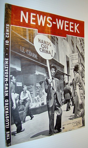 News-Week (Newsweek) Magazine, August 21, 1937 - 