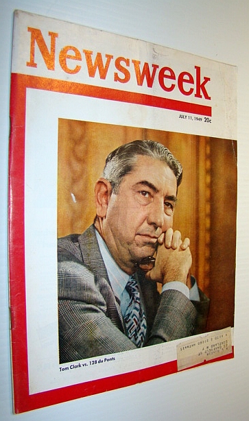 Newsweek Magazine, July 11, 1949 - Tom Clark Color Cover Photo