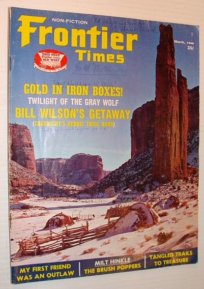 Frontier Times Magazine, March 1968