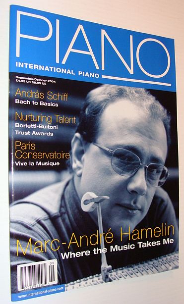 International Piano Magazine, September/December 2004, Marc-Andre Hamelin Cover Photo