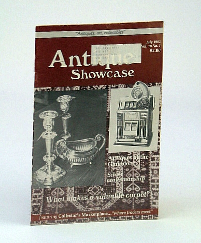 Antique Showcase Magazine, July 1982 - Investing in Ivory