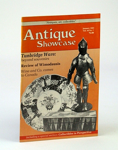 Antique Showcase Magazine, January 1983 - Review of Wimodausis / Tunbridge Ware