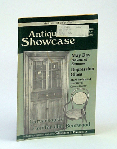 Antique Showcase Magazine, May 1983 - Bentwood Furniture / Depression Glass Cookie Jars / Homer Watson