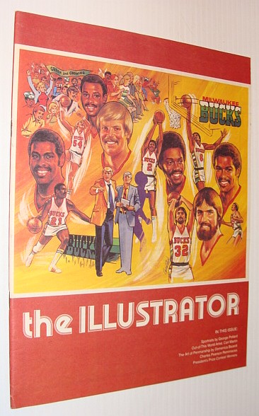 Image for The Illustrator Magazine, Summer/Fall 1980 *Milwaukee Bucks Cover Illustration* The Illustrator Magazine, Summer/Fall 1980 *Milwaukee Bucks Cover Illustration*
