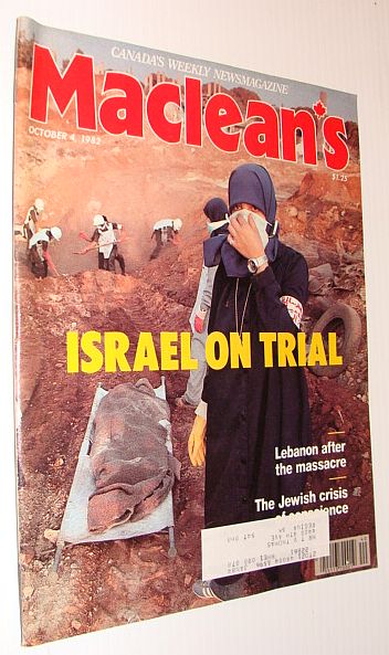 Maclean's Magazine, October 4, 1982 - Israel on Trial