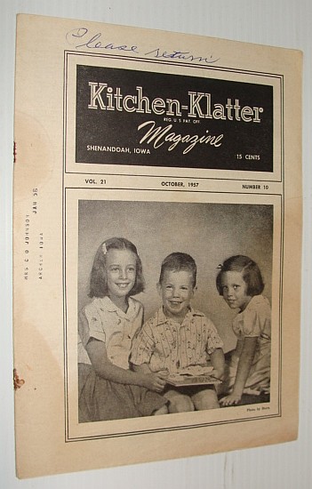 Kitchen-Klatter Magazine, October 1957