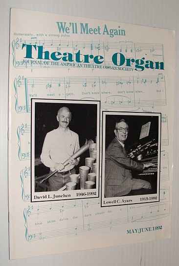 Theatre Organ Magazine, May/June 1992