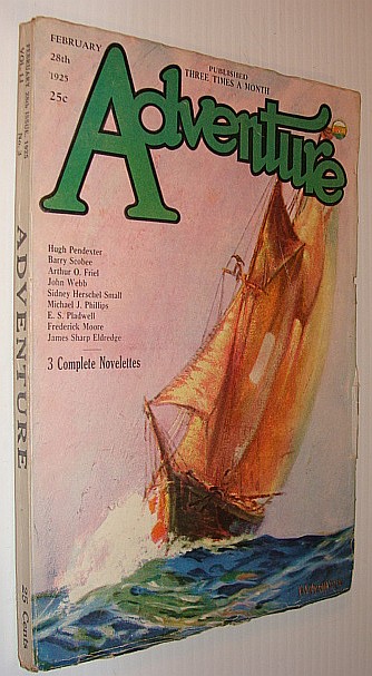 Image for Adventure Magazine, February 28th, 1925 Adventure Magazine, February 28th, 1925