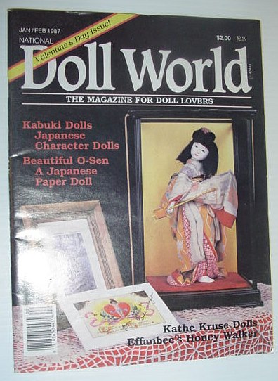 National Doll World, January/February 1987 *KATHE KRUSE AND HER MISCHIEF DOLLS*