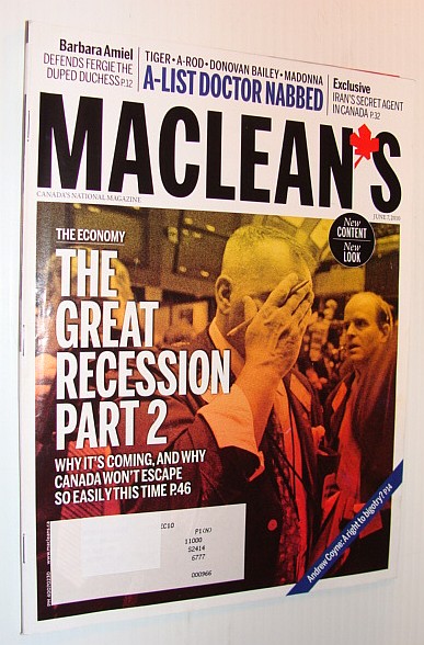 Maclean's Magazine, June 7, 2010 *The Great Depression, Part 2*