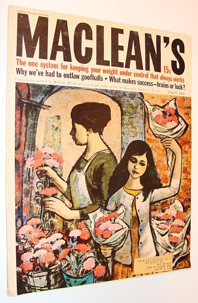 Image for Maclean's Magazine, 15 July 1961 Maclean's Magazine, 15 July 1961