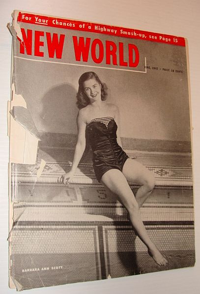 New World Magazine, June 1947 *Cover Photo of Barbara Ann Scott*