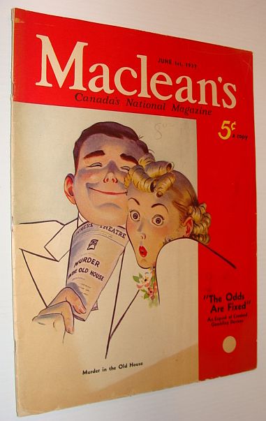 Image for Maclean's Magazine, June 1st, 1937 Maclean's Magazine, June 1st, 1937