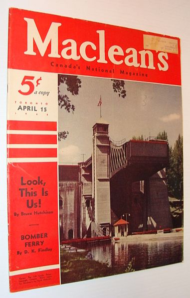Image for Maclean's Magazine, April 15, 1942: Italian Jet Aircraft Maclean's Magazine, April 15, 1942: Italian Jet Aircraft